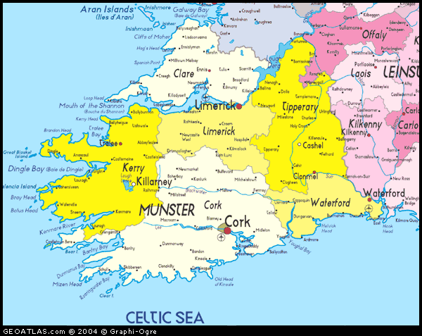 Map of Munster